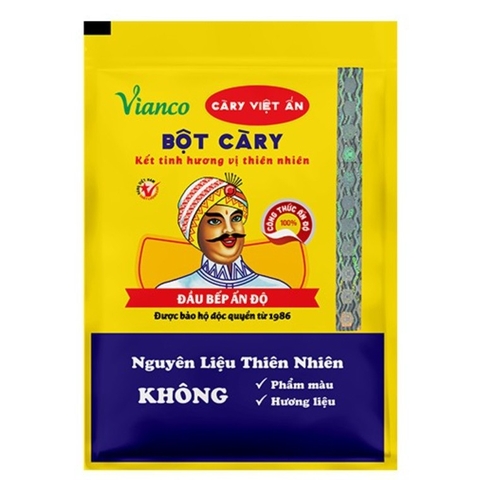 (607) Gói 10g Bột Cà Ri Vianco