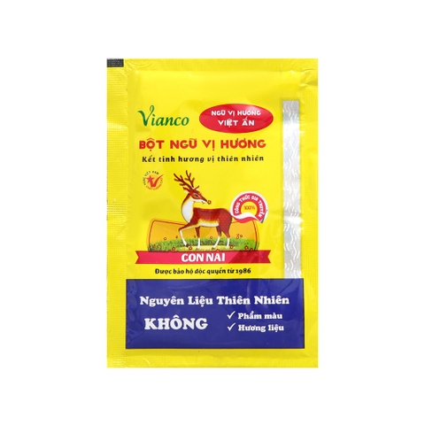 (609) Gói 10g Bột Ngũ Vị Hương Vianco