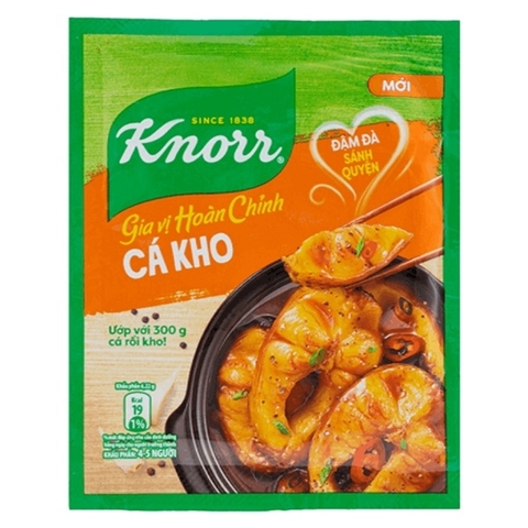 (611) Gói 28g Gia Vị Cá Kho Knorr