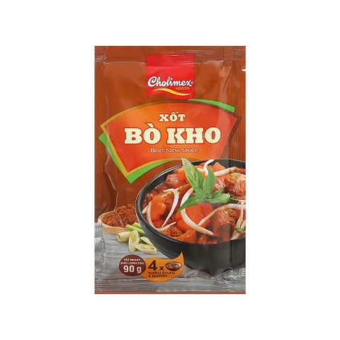 (613] Gói 90g Xốt Bò Kho Cholimex