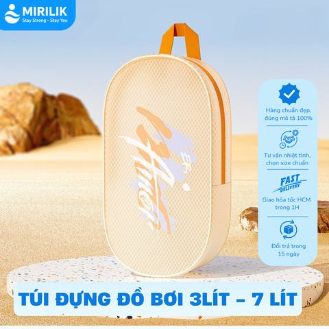 Túi đi bơi đựng đồ bơi kín nước hiệu Yuke balo đi bơi túi đựng đồ khô ướt nam nữ trẻ em - Mirilik
