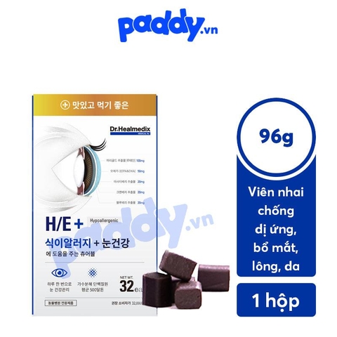 Viên Nhai Chống Dị Ứng, Bổ Mắt Dr. Healmedix H/e+