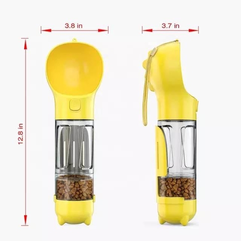 Bình Nước Đi Dạo Nút Bấm 4 Trong 1