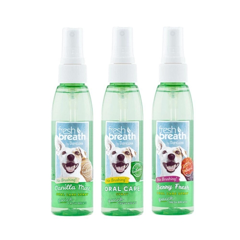 Xịt Thơm Miệng Cho Chó Tropiclean Oral Care (118ml) (Mỹ)