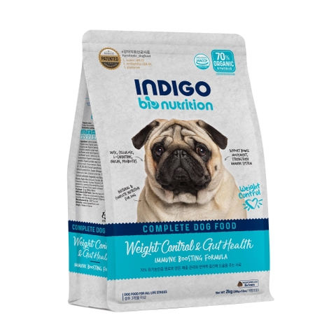 Thức Ăn Cho Chó Indigo Bionutrition Weight Control & Gut Health (2kg)