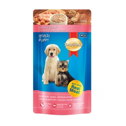 Pate Cho Chó Con Smartheart Puppy Vị Gà (130g)