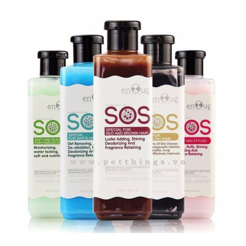 Sữa Tắm Sos Cho Chó Mèo Dưỡng Lông & Khử Mùi (530ml)