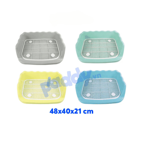Khay Vệ Sinh Cho Chó Thành Cao 48x40x21