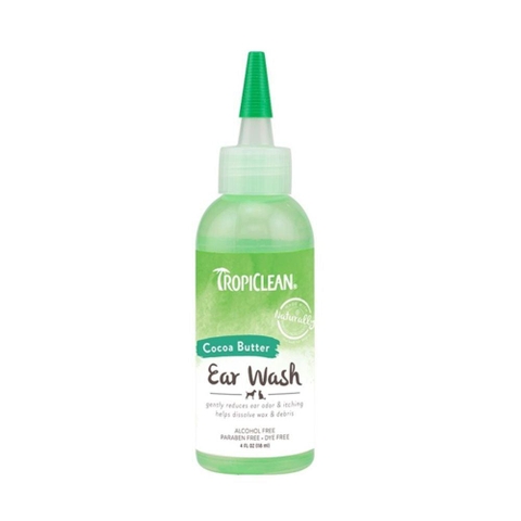 Dung Dịch Vệ Sinh Tai Chó Mèo Tropiclean Ear Wash (118ml) (Mỹ)