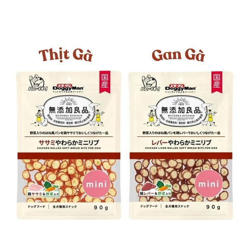 Snack Rau Củ Cho Chó Doggman (90g)