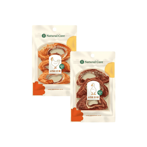 Snack Cho Chó Natural Core Thịt Cuộn Sụn Bò (65g)