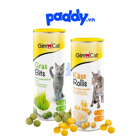 Viên Cỏ Mèo & Phô Mai Gimcat Snack Cho Mèo (Nhập Khẩu Đức)
