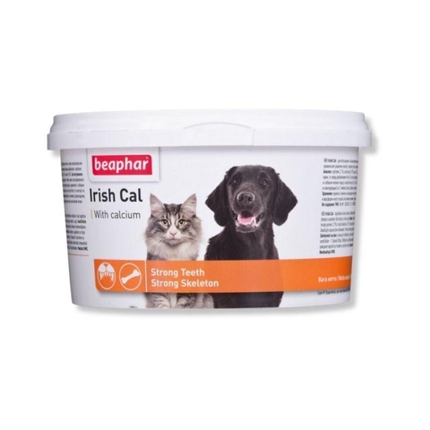 Bột Tăng Cân Bổ Sung Canxi Cho Chó Mèo Beaphar Irish Cal (250g)