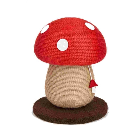 Cào Móng Mèo Fofos Hình Trụ Cây Nấm 34x9cm