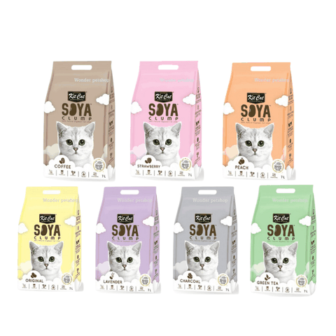 Cát Vệ Sinh Đậu Nành Kit Cat Soya Clump Cho Mèo (7L)