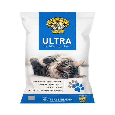Cát Đất Sét Mèo Không Mùi Dr Elseys Ultra