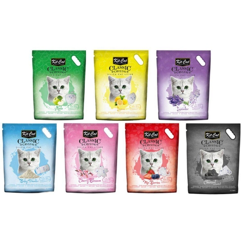 Cát Thuỷ Tinh Mèo Kit Cat Nhiều Mùi Hương 5L