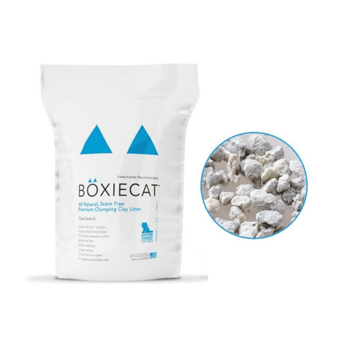 Cát Vệ Sinh Boxiecat Usa Sỏi Mịn Tự Nhiên Siêu Khử Mùi Cho Mèo 16L