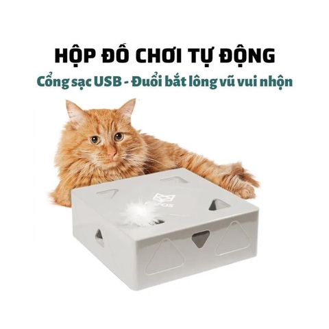 Đồ Chơi Cho Mèo Cảm Biến Hồng Ngoại Pir Fofos Errati Cat (Sạc USB)