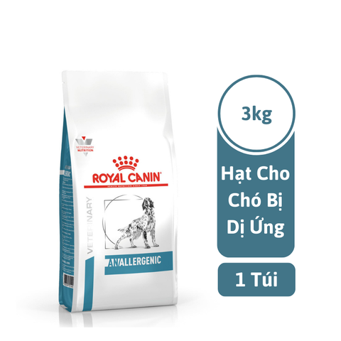 Thức Ăn Hạt Cho Chó Dị Ứng Nặng Royal Canin Anallergenic (3kg)