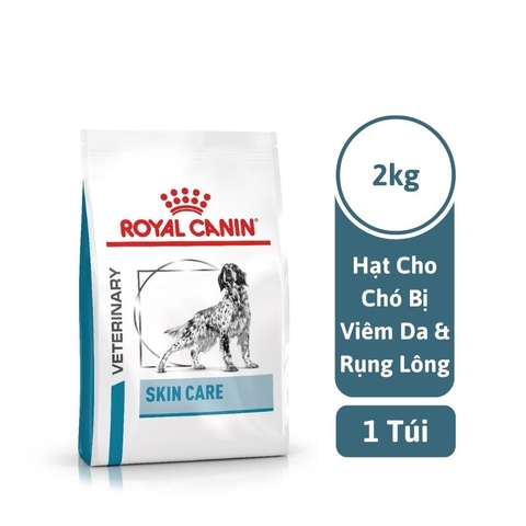 Thức Ăn Hạt Điều Trị Bệnh Cho Chó Viêm Da & Rụng Lông Royal Canin Skin Care (2kg)