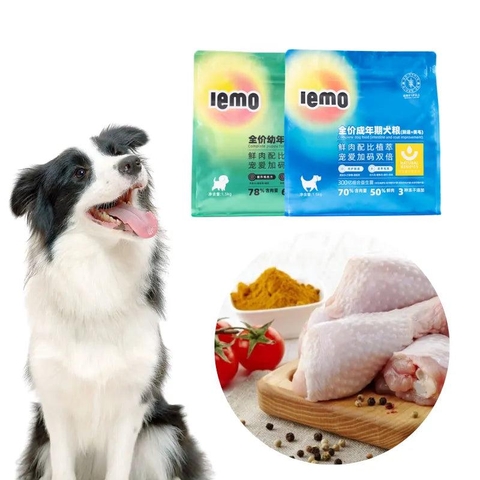 Hạt Cho Chó Lemo Vị Gà Mix Topping 1.(5kg)