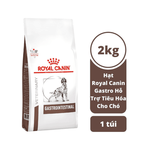 Thức Ăn Hạt Điều Trị Bệnh Cho Chó Hỗ Trợ Tiêu Hóa Royal Canin Gastrointestinal (2kg)