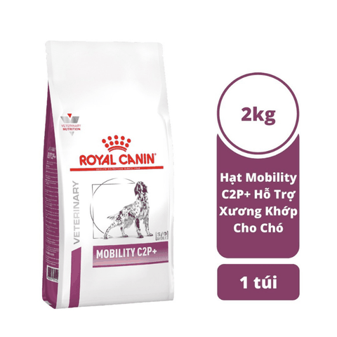Thức Ăn Hạt Điều Trị Bệnh Cho Chó Hỗ Trợ Xương Khớp Royal Canin Mobility C2p+ (2kg)