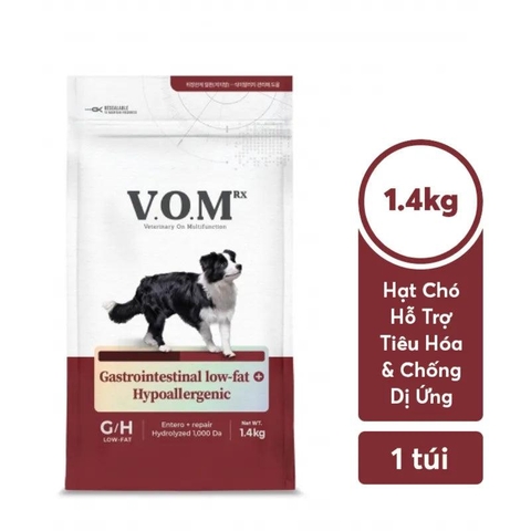 Hạt Cho Chó Vom Dog Gh Tiêu Hóa & Chống Dị Ứng 1.(4kg)