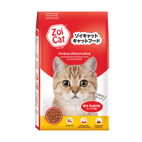 Hạt Cho Mèo Trưởng Thành Zoi Cat Mix Vị (1Kg)