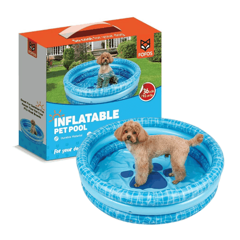 Hồ Bơi Bằng Phao Cho Chó Fofos Inflatable Pet Pool 1mx26cm