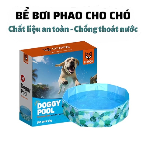 Hồ Bơi Cho Chó Fofos Doggy Pool 1m2x30cm