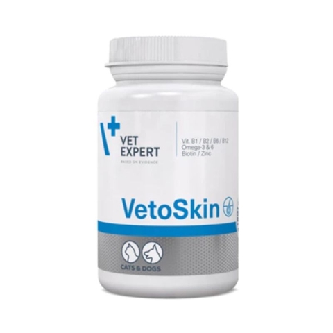 Viên Hỗ Trợ Điều Trị Bệnh Về Da Cho Chó Mèo Vet Expert Vetoskin