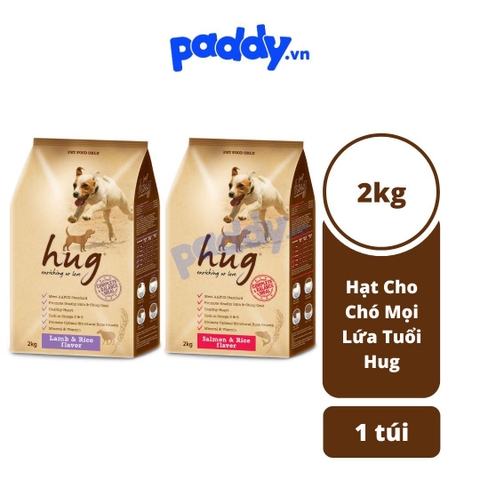 Thức Ăn Hạt Cho Chó Mọi Lứa Tuổi Hug (2kg)