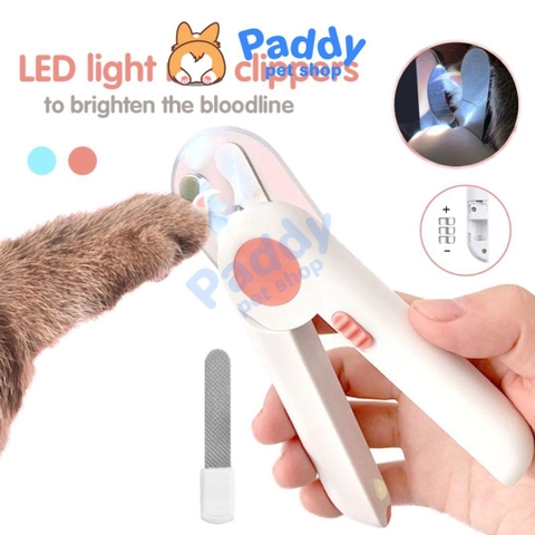 Kềm Cắt Móng Tay Có Đèn Led Tiện Dụng Cho Chó Mèo