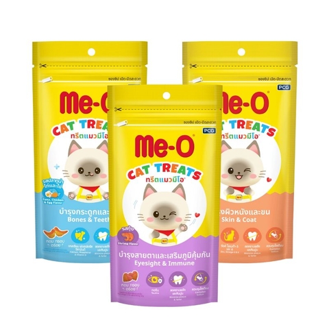 Snack Mèo Bánh Thưởng Me-O Nhiều Vị (50g)