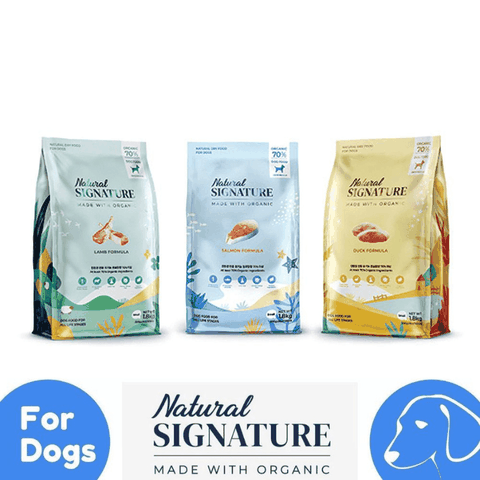 Thức Ăn Cho Chó Hữu Cơ Natural Signature Nhiều Vị