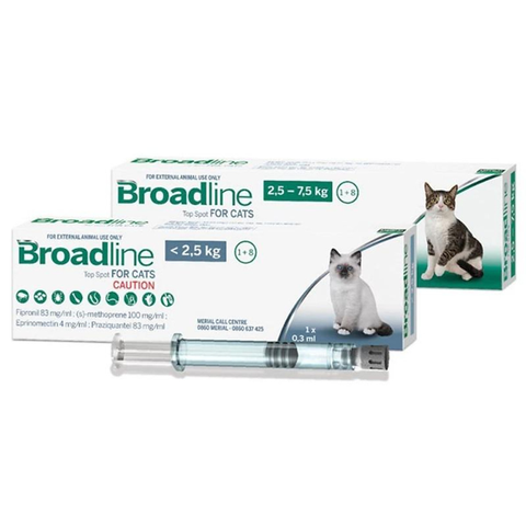 Nhỏ Gáy Broadline Ngừa Ve Rận, Giun, Ghẻ Mèo Và Mèo Con