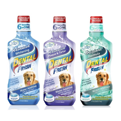 Nước Uống Dental Fresh Thơm Miệng Giảm Mảng Bám Cho Chó (237ml)