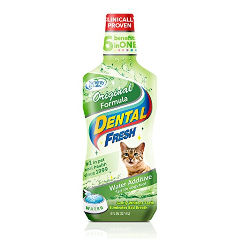 Nước Uống Dental Fresh Thơm Miệng Giảm Mảng Bám Cho Mèo (237ml)
