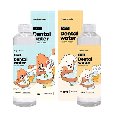 Nước Vệ Sinh Răng Miệng Cho Chó Mèo Jungle Monster Dental Water (250ml)