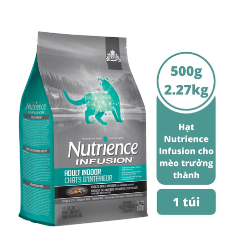 Hạt Nutrience Infusion Adult Indoor Cho Mèo Trưởng Thành
