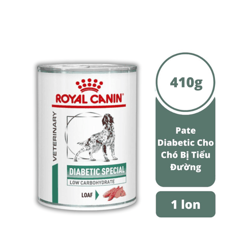 Pate Cho Chó Bị Tiểu Đường Royal Canin Diabetic (410g)