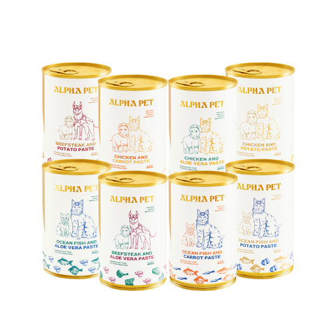 Pate Cho Chó Mèo Alpha Pet Lon (400g)