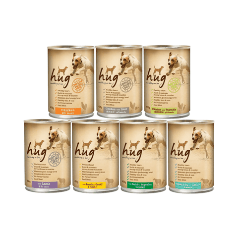 Pate Cho Chó Mọi Lứa Tuổi Hug Nhiều Vị (Lon (400g)