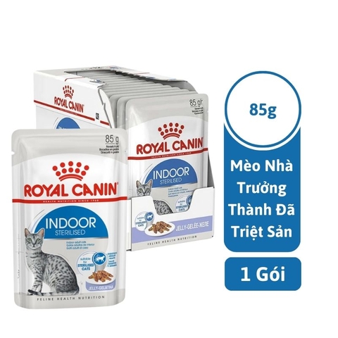 Pate Mèo Triệt Sản Royal Canin Indoor Sterilised (85g)