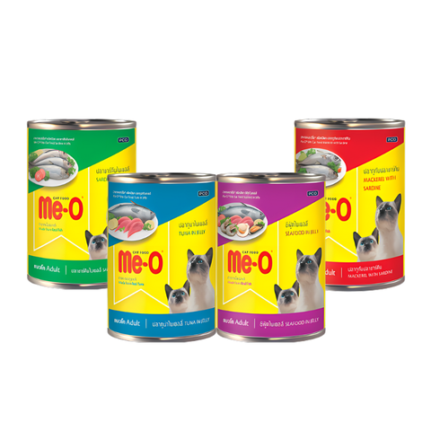 Pate Cho Mèo Trưởng Thành Me-O Lon (400g)