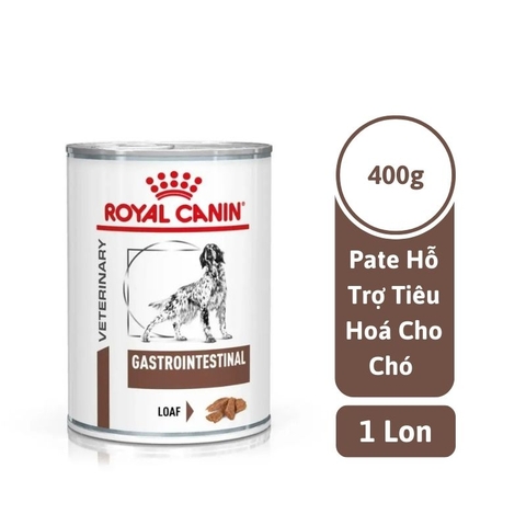 Pate Chó Hỗ Trợ Tiêu Hóa Royal Canin Gastrointestinal Canine (Lon (400g)