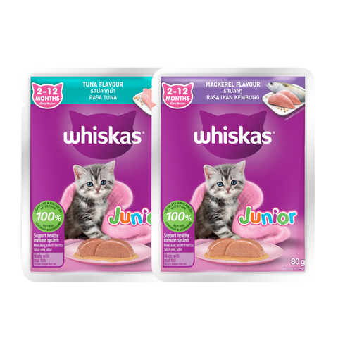 Pate Whiskas Junior Cho Mèo Con (80g)