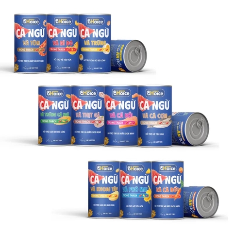 Pate Mèo Happy Choice Cá Ngừ Thạch (Lon (400g)